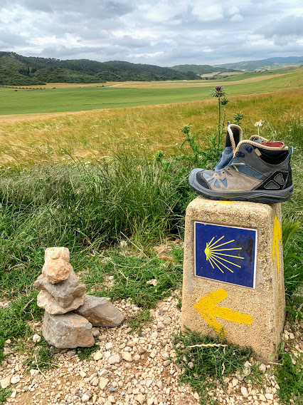 Signage of the Camino