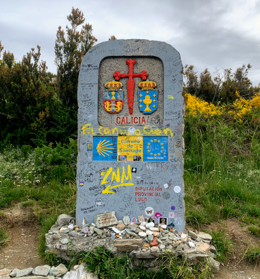 Camino De Santiago: Galicia Border Marker
